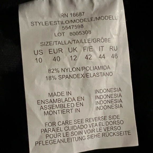 Swim Solutions Costal Plates Printed Tiered One-Piece Swimsuit - Picture 11 of 11